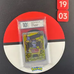 Pokemon TCG Gimmighoul 133/129 Pokemon Bonus Round CSV4c Chinese Grade10 - Image 1