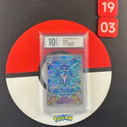 Pokemon TCG S-Chinese Palafin CSV4C 132/129 AR Grade10 - Image 1