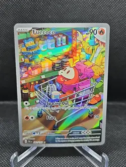 Pokemon Fuecoco 201/193 Sv02: Paldea Evolved Holo - Image 1