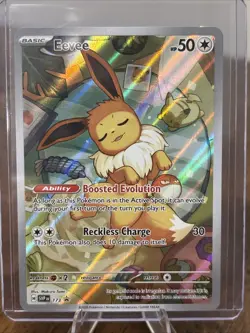 Eevee Pokemon SVP 173 Promo Prismatic Evolutions ETB Near Mint - Image 1
