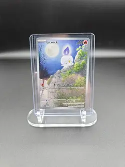 Litwick 101/086 Sv: White Flare Illustration Rare Full Art Holo 60 HP Pokemon T… - Image 1