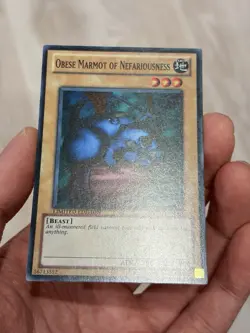 Obese Marmot of Nefariousness World Promo Super Rare WP11-EN003 Yugioh NM - Image 5