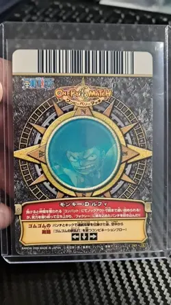 One Piece 2009 BANDAI BERRY MATCH AFRO LUFFY C285 VINTAGE CARD - Image 2