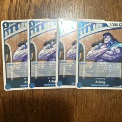 One Piece - Arlong Foil OP14-042 Playset (x4) - The Azure Sea's Seven NM - Image 1