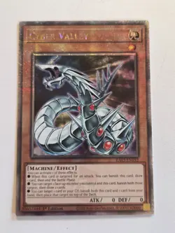 Cyber Valley RA03-EN192 Quarter Century Secret Rare Yugioh Card 1st Edition Mint - Image 1