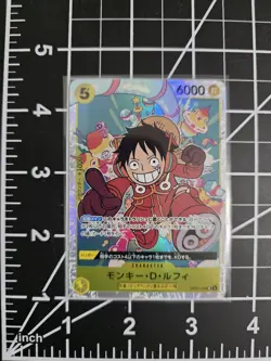 Monkey.D.Luffy OP07-109 Foil One Piece TCG The Best Vol. 2 Japanese NM/M - Image 1