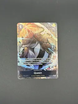 Queen (Parallel) OP08-080 Two Legends One Piece TCG - English Alt Art NM Foil - Image 1