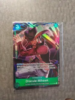 Dracule Mihawk ST12-003 SEALED SR FOIL (Illustration Box Vol. 4) One Piece - Image 1