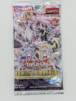 Lot of (132) Yu-Gi-OH TCG Valliant Smashers 1st Edition Booster Pack Sealed - Image 2