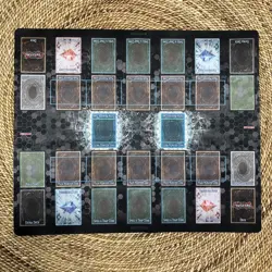 Yugioh Play Mat & Board Lot Of 8 Trading Card Game Yu-Gi-Oh Playmat & Carry Tube - Image 2