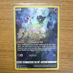 Pokemon Mew GG10/GG70 Crown Zenith Galarian Gallery Ultra Rare Holo Card (MINT) - Image 1