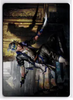 Locke Cole Art Card 15 Art Series: FINAL FANTASY Normal NM - Image 1