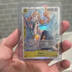 One Piece TCG Nami EB03-053 SR Full Art Foil Extra Booster Card x2 - Image 3