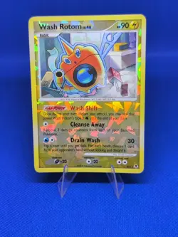 Pokemon TCG English Card Rising Rivals Wash Rotom RT5 Secret Rare Holo - Image 1