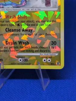 Pokemon TCG English Card Rising Rivals Wash Rotom RT5 Secret Rare Holo - Image 4