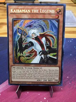 Yu-Gi-Oh! TCG Kaibaman The Legend Secret Rare DUAD-EN021 1st Edition - Image 1