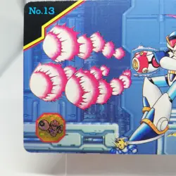 13 Super Ⅿega (Rock) man X CAPCOM JAPAN GAME RETRO CARD 1995 BANDAI TCG - Image 4