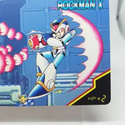 13 Super Ⅿega (Rock) man X CAPCOM JAPAN GAME RETRO CARD 1995 BANDAI TCG - Image 5