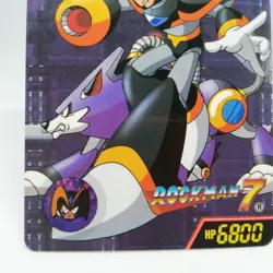 No.23 Forte & Gospel Mega Man 7 Rock man 7 Card CAPCOM Game 1994 BANDAI JAPAN - Image 4