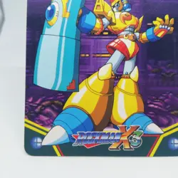 107 VAJURILA LL ROCK Megaman X3 CAPCOM JAPAN GAME RETRO CARD 1995 BANDAI TCG - Image 4