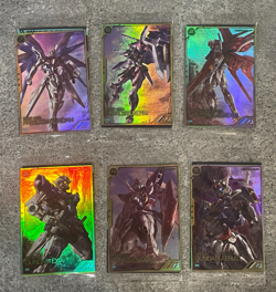 Gundam ARSENAL BASE Card Promotion (PR) Freedom Justice Aerial Exia BANDAI JAPAN - Image 1