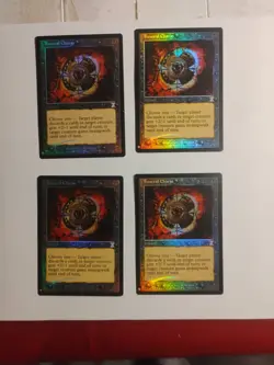 4 X mtg foil Funeral Charm, instant, The List, unplayed - Image 1