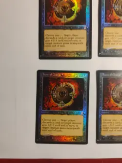 4 X mtg foil Funeral Charm, instant, The List, unplayed - Image 5