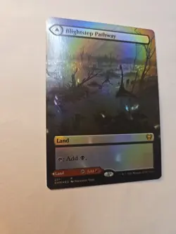 Blightstep Pathway (Borderless) Kaldheim Foil MTG Magic The Gathering - Image 5