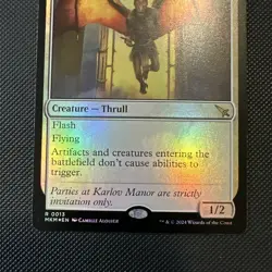 x1 Doorkeeper Thrull MKM MTG 13 FOIL RARE - Image 2