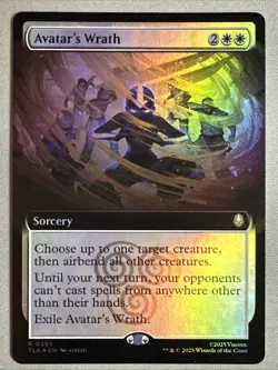 MTG / Avatar's Wrath / TLA / #365 / FOIL (Extended Art) / Rare / NM - Image 1