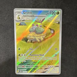 Pokemon Grotle SV05 Temporal Forces 164/162 Holo Rare 120 HP Stage 1 English - Image 1