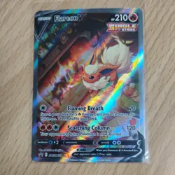 Pokemon TCG Flareon v Sword & Shield SWSH179 Holo Promo - Image 3