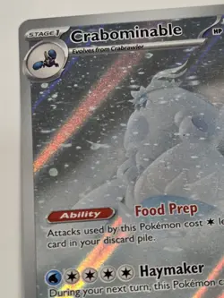Crabominable 149/142 Stellar Crown Illustration Rare Pokemon TCG Full Art - Image 5