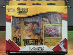 Pokemon TCG Latias Dragon Majesty 3-PACK PIN BLISTER SET 2018 {SEALED/UNOPENED} - Image 1