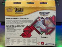 Pokemon TCG Latias Dragon Majesty 3-PACK PIN BLISTER SET 2018 {SEALED/UNOPENED} - Image 2