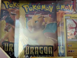Pokemon TCG Latias Dragon Majesty 3-PACK PIN BLISTER SET 2018 {SEALED/UNOPENED} - Image 4