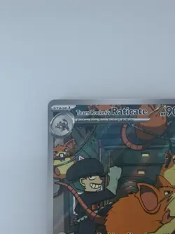 Pokemon Team Rocket's Raticate Sv10 Destined Rivals 202/182 Illustration Rare - Image 2