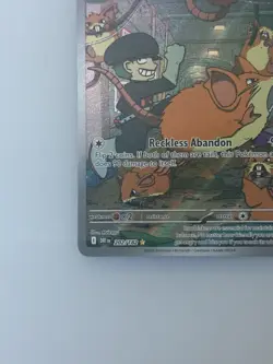 Pokemon Team Rocket's Raticate Sv10 Destined Rivals 202/182 Illustration Rare - Image 5