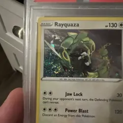 2024 POKEMON SWSH BLACK STAR PROMO #029 RAYQUAZA-HOLO PSA 10 GEM MINT SWIRL 🌀 - Image 3