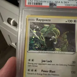 2024 POKEMON SWSH BLACK STAR PROMO #029 RAYQUAZA-HOLO PSA 10 GEM MINT SWIRL 🌀 - Image 4