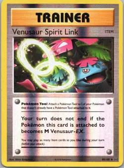 Pokemon TCG Venusaur Spirit Link 89/108 Evolutions Reverse NM - Image 1