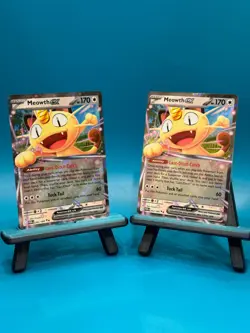 Two Pokemon TCG Meowth ex 062/088 x2 Perfect Order - Near Mint - Image 1