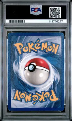 1999 POKEMON FOSSIL #4 DRAGONITE-HOLO PSA 6 - Image 2
