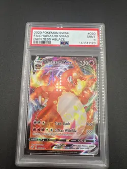 Charizard VMAX 020/189 Pokemon TCG Darkness Ablaze Full Art PSA 9 MINT - Image 1