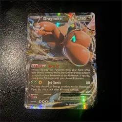 Pokemon TCG Dragonite EX 74/111 XY Furious Fists Full Art Ultra Rare Holo NM!!! - Image 1