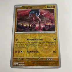 Pokemon - Ting-Lu - 110/167 - Reverse Holo Rare - Twilight Masquerade - Image 1