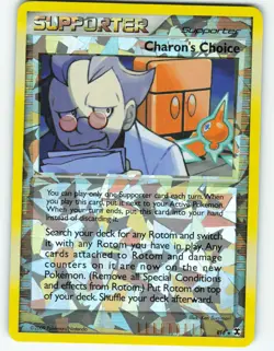Charon's Choice - Reverse Holo Ultra Rare- #RT6 Rising Rivals - Pokemon TCG 2009 - Image 1
