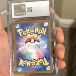 Pokemon gloom ruler of the black flame, art rare holo 2023 PSA 10 - Image 2