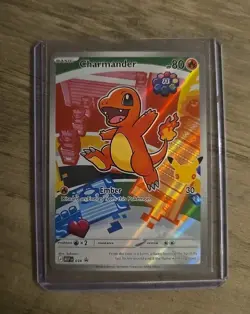 Charmander MEP 038 NM First Partner Illustration Rare Promo 30th Anniversary - Image 1