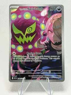 Pokemon Cynthia's Spiritomb ASC 244/217 70 HP 2026 - Image 1